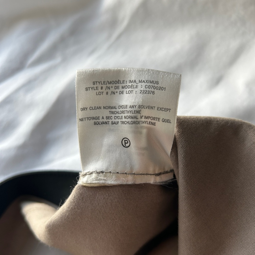 Theory - Ima Maximus lambskin leather pants / size 4 / Gray - Picture 11 of 15